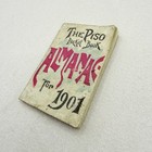 Antique The Piso Pocket Book Almanac For 1901 Mini Book Cough Medicine Remedy
