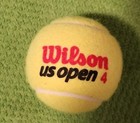 Kim Clijsters Signed Autographed Us Open 4tennis Ball 