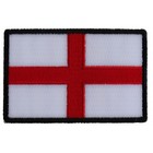 England Flag Sew On Iron On Embroidered Patch Flag Of St  George Patch 3  X 2 