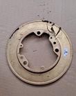 Hubbell Systems S3082 Brass Round Floor Box Carpet Flange 6-1 4  Diameter
