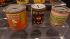 Lot  23 - 7 Tin Can Advertising Banks