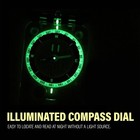 Sirius Survival Adjustable Declination Compass For Maps For Hiking   Navigation
