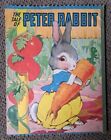 Vintage The Tale Of Peter Rabbit Cloth-like Book 1942 Etael Hays
