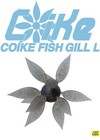Hideup Coike Fish Gill L Please Choose A Color 20mm New Japan Fast Ship 1 Day