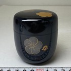 Japanese Tea Caddy Container    3 Munehiro Toriba Makie Natsume Same Box Height 7c