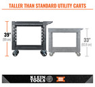 Klein Tools 54831mb Modbox Utility Cart 500lb Max  Free Shipping
