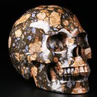 Huge 5 0  Que Sera Stone Carved Crystal Skull  Realistic  Crystal Healing
