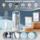 Electric Travel Baby Bottle Brush Set With Storage Box  Automatic Bottle Cleaner