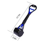 Pet Dog Pooper Scooper Non-breakable With Handle Pooper Scooper Waste Pick New