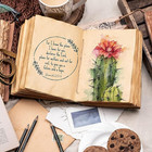 Leather Bound Journal - Rustic Brown  7 x5   220 Pages - Vintage Blank Paper    