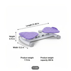 Waist Twister Machine For Weight Loss - 300lbs Capacity Abdominal