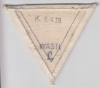 Ww2 German Kriegsmarine Gefreiter Rank Chevron Insignia Patch White Original