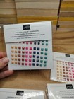Stampin Up Retired 2020-2022 In Color Square Gems Lot Of 4 Packages Rare