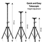 Pa Speaker Stands Pair  Adjustable Height Professional Heavy Duty Dj Tripod W   