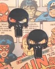2 X -     shiny Metal Punisher Skull Emblem Badge Car Laptop Door Bike