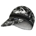 Yeswelder Reversible 8-panel Welding Cap 8 Oz Fr 100  Cotton Lining All Black