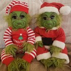 Christmas Grinch Baby Stuffed Plush Toys Grinch Doll Xmas Kids Gifts  Decor Tl