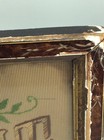 Vintage Antique Victorian Punch Paper Sampler Dare To Do Right Motto Framed