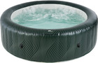 Mspa Comfort Meteor Round Bubble Spa Inflatable Hot Tub With Led Lighting 80 