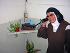 Carmelite Nun s Beautiful Vintage 8 Grams Sterling St  Christopher Rosary Medal