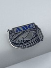 Rare Vintage 1970s Abc Sports Football Media Pin - Press Badge