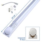 12pack 8 Foot Led Shop Lights 8ft Led Tube Light 72w T8 Integrated 8  Fixtures