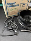 Vintage Farberware 12-55 Cup Electric Coffee Stainless Steel Percolator Urn 155a