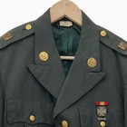 Vintage Us Army Green Dress Coat Size 41l Mens Uniform Jacket Military Vietnam
