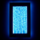 300wm 30  Wall Mount Bubble Wall Led Indoor Fountain Water Feature Silver