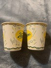 Vintage Vernor   s Ginger Ale Sample Cups Lot Of 2 New Old Stock     