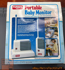 Vintage Playskool Portable Baby Monitor 5590 Inbox 1990 Model