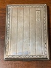 Sterling Silver 925 Cigarette Pack Box Holder Case 101 7 Gram Signed