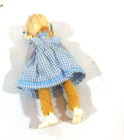 Vintage Erna Meyer Dollhouse Miniature Doll Girl Blonde Poseable