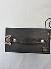 Vintage Rare Kodak Brownie No  2  Model F Box Camera Black With Wire