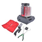Electric Melting Furnace 1350w Electric Gold Smelting Furnace Kit 1kg 2kg 3kg