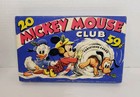 20 Vintage 1956 Disney Whitman Mickey Mouse Club Christmas Cards In Original Box