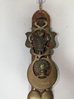 Vintage Decorative Brass Horse Medallion Display 29x3 5 