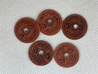 Five Vintage Carboard Sales Tax Oklahoma Tokens Mba13