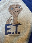 Vintage 1982 E t  Movie Sweatshirt Billy The Kid Youth L 14-16 Blue Raglan Usa