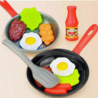 Kids Kitchen Pretend Play Cookware Set Pot Food Toy Gift For Boys Girls 8pcs