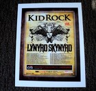 Kid Rock Poster Board Kid Rock   Lynyrd Skynyrd 2009 Rock And Rebels Tour