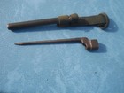 Ww2 British Savage Spike Bayonet No 4 Mk2 Or 1  Enfield W Scabbard   Canvas Frog