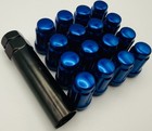 16 Lug Nuts 2024   2025 Segway Snarler At5 L  S Spline Drive Wheel Rim Nut Blue