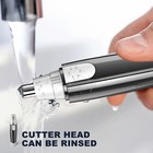 Electric Nose Ear Hair Trimmer Face Eyebrow Mustache Beard Shaver Clipper Unisex