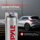 Pyle 6 0 Farad Digital Power Capacitor-high-performance Car Audio Accessory