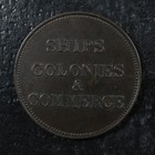 Pe-10-34 Ships Colonies   Commerce Token Pei Canada Breton 997