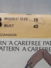 Mccall   s Sewing Pattern  3818 Misses Shirt-jacket   Pants Size 18 -cut Complete-