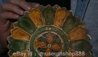 7 2  Old China Tang Sancai Porcelain Dynasty Palace Lace Flower Dish Plate