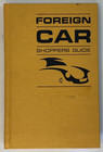 Foreign Car Shoppers Guide By Henry Paulman Jr 1965 Hardback Auto Pics Rare
