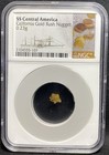 Gold Ss Central America Shipwreck California Rush Nugget 0 23g Sea Salvaged Ngc